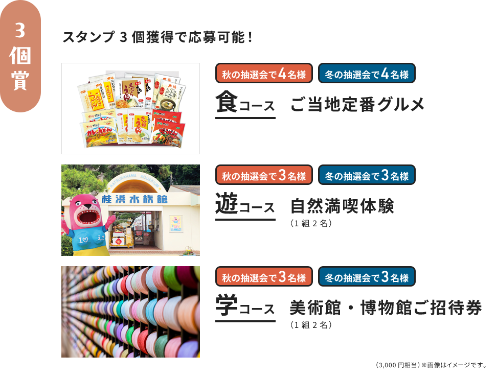 3個賞