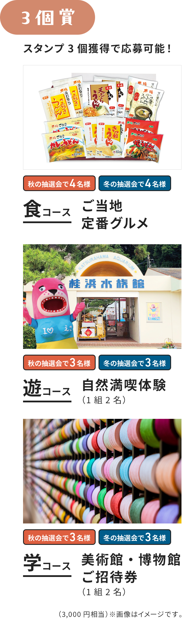 3個賞