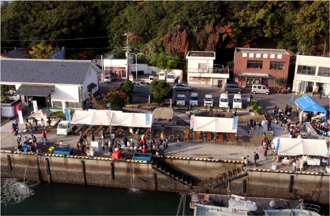 コース① 瀬戸大橋をくぐる本島（泊地区）めぐりのイメージ