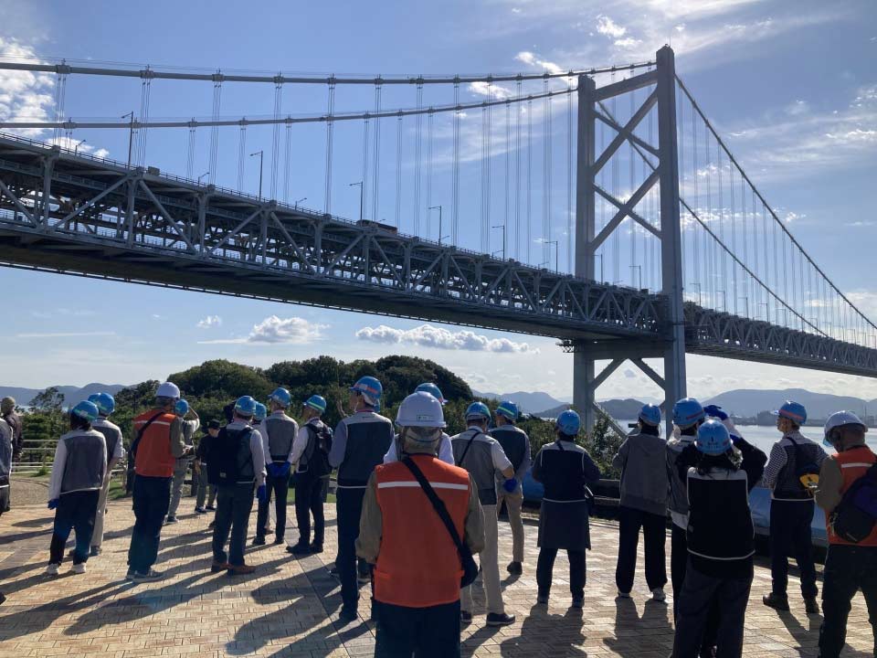 瀬戸大橋塔頂体験ツアー